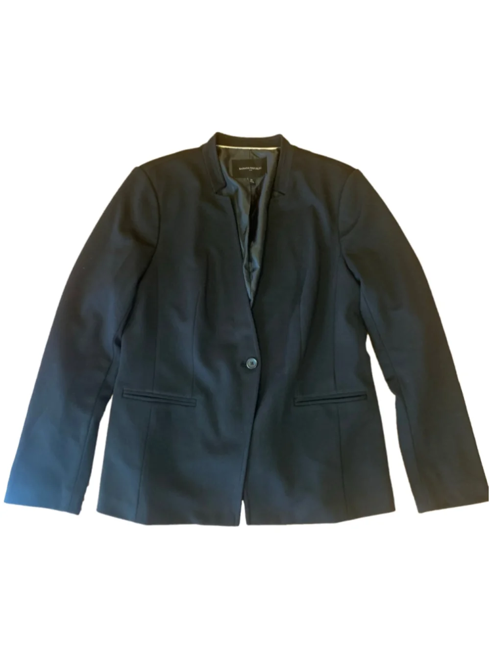 Banana Republic Black Blazer Jacket Size 10